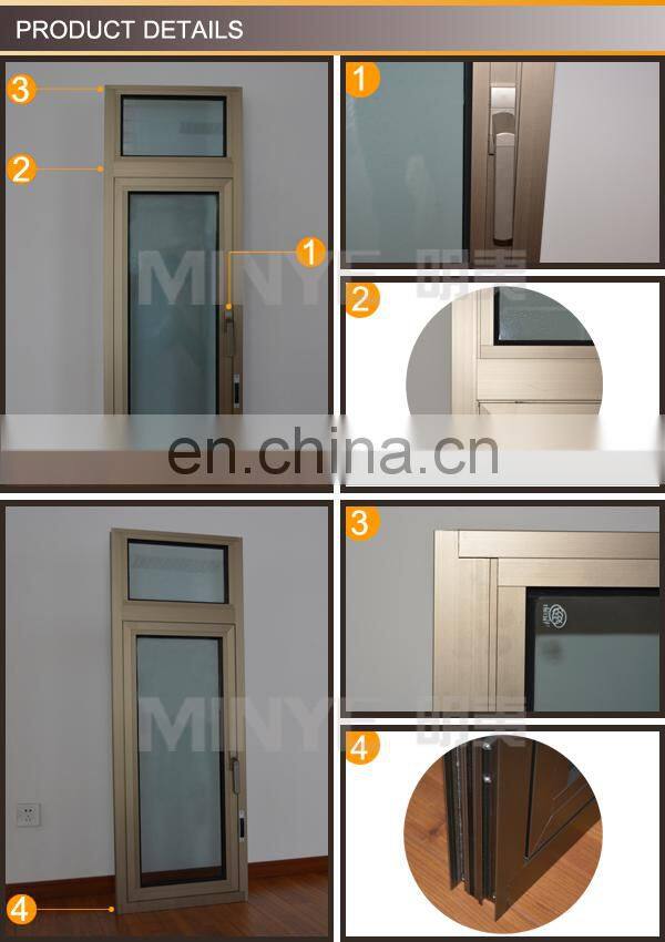 Japanese Standard YKK system aluminum window security design
