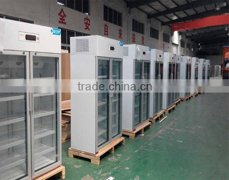 OP-A603 Horizontal Kitchen Stainless Steel Chest Refrigerator