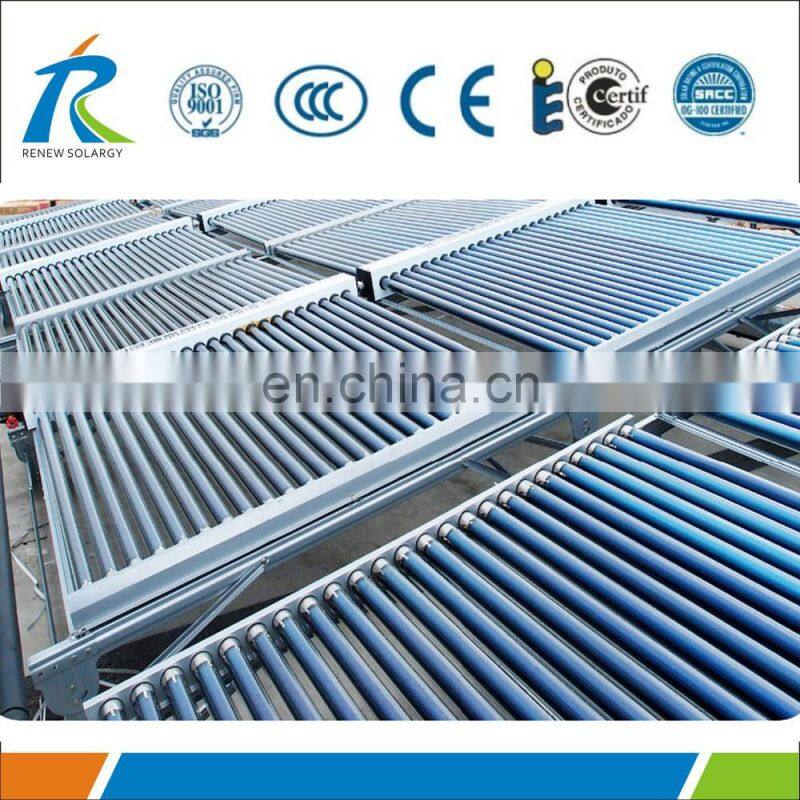 High efficiency solar collector system for europe