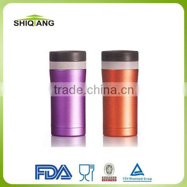 Mini pocket cup vacuum flask with filter lid BL-8039