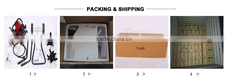 Teammax gasoline manual rotary mini tiller