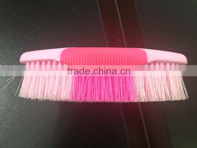 Lovely Pinky Wooden Horse Brush