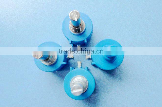 Aluminum Shaft,Aluminum Bush,WXD 3590 Precision wire-wound Potentiometer