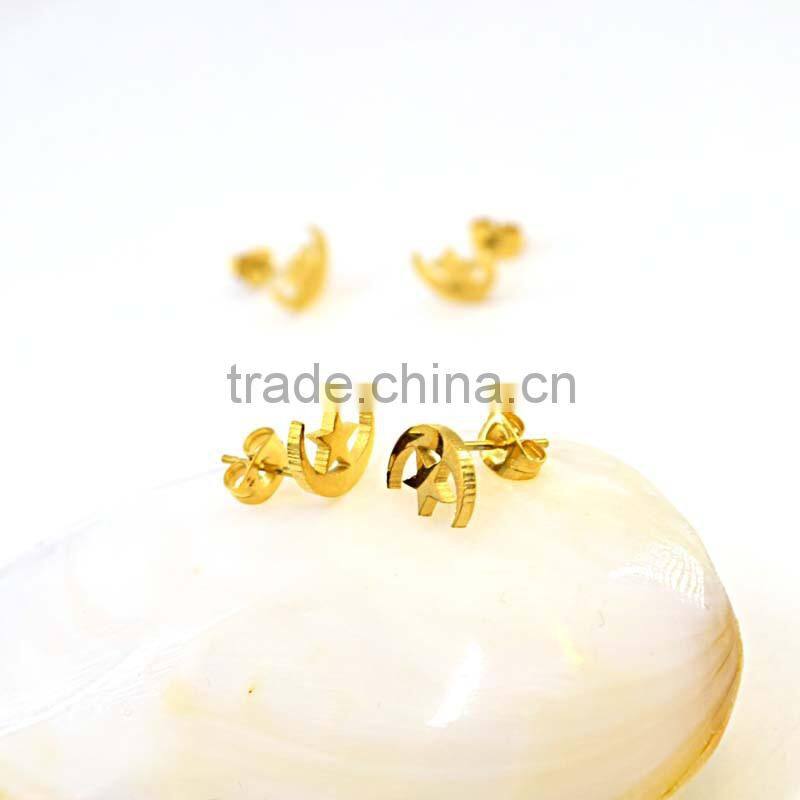fashion earring designs new model earrings daily wear moon star stud earring
