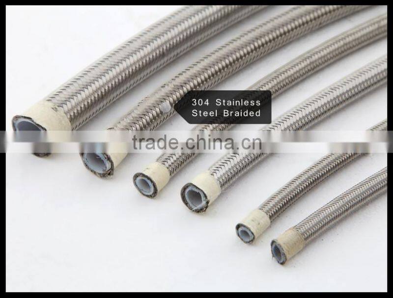 SS 316 Cover Flexible Corrugated PTFE Tube