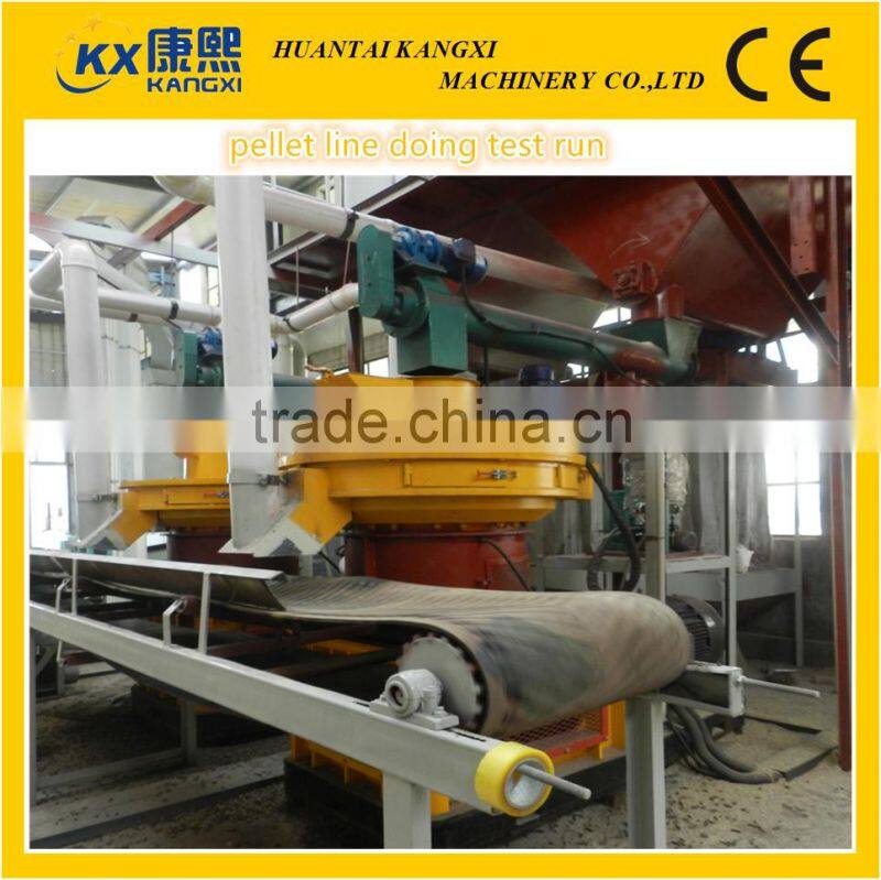 6-12mm diameter type wood sawdust pellet or briquette making machine with CE certificate hot exported to India