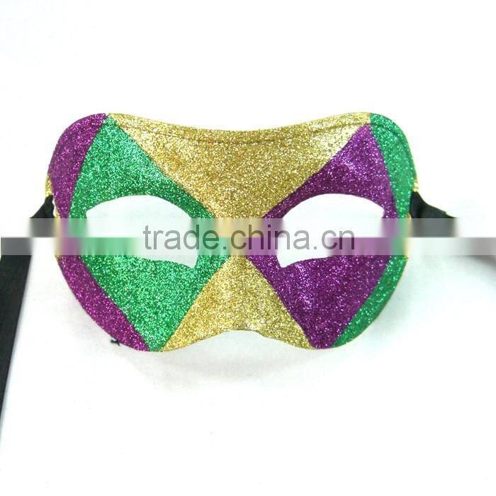 Custume Carnival Accessories HT-HF015 Plastic Half Face Party Eye Mask and Transparent Plastic Face Mask
