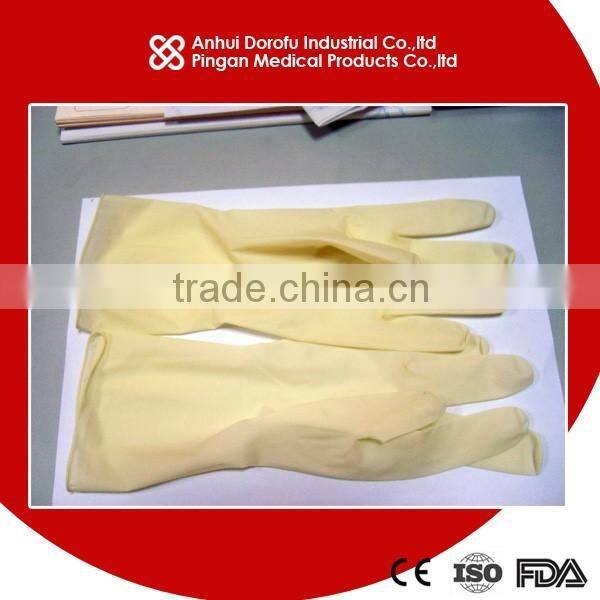 Latex surigcal glove CE ISO