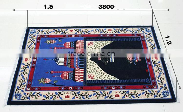 Non-slip kitchen floor pretty design polyester printed mat