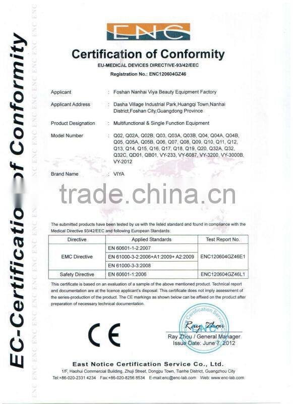 VY-Q07 Diamantadas Dermoabrasion Personal Protective Facial Tool Equipment Beauty Salon