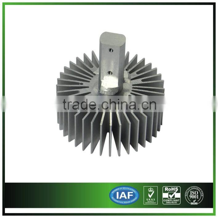 customized LED Heatsink with copper heat pipe