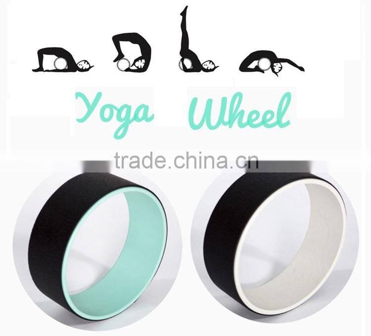 Deluxe Yoga Wheel For Opening Chest & Back /Aligning the Spine / Deepening Yoga Postures / Enhances Challenging Yoga Poses