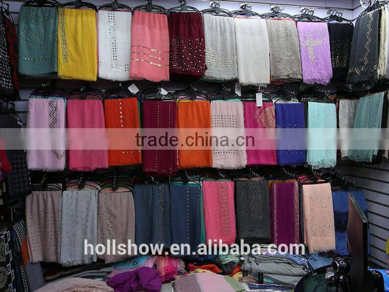 Cheap Fashion Women Muslim Dubai Hijab Shawl Solid Color Infinity Jersey Turkey Scarf