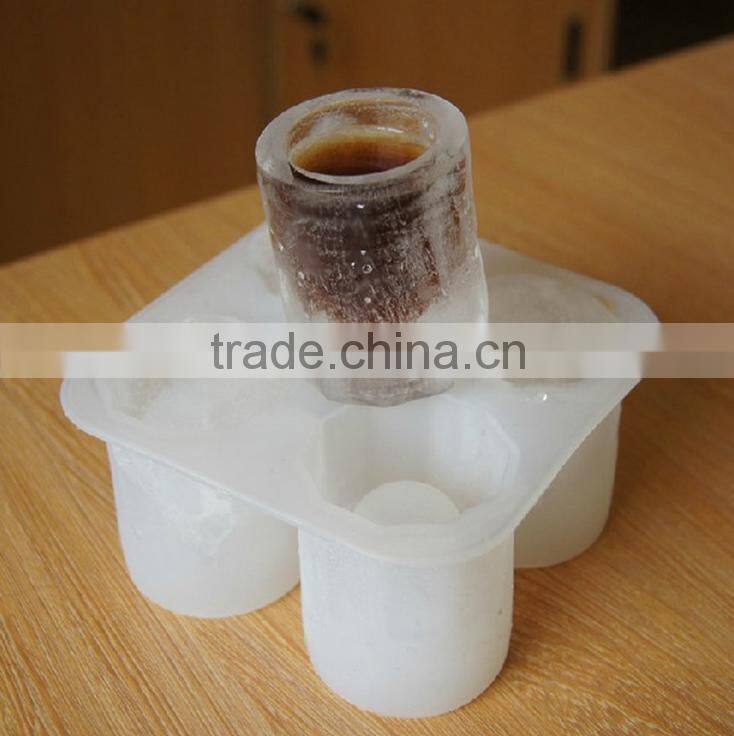 2015 How to make sphere ice cubes/ice ball mold silicone in China