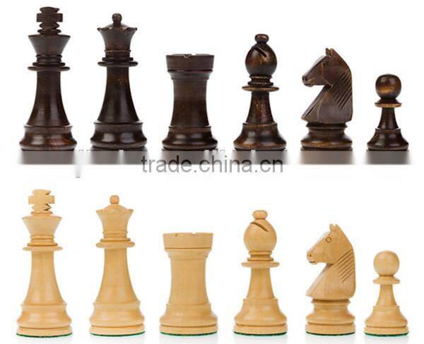 high quality wooden chess game set