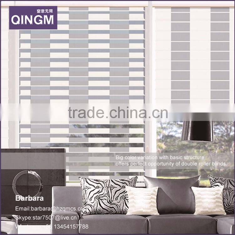 WATER FALL VERMAN SHANGRI LA BLINDS TRIPLE SHADES FOR WINDOW CURTAIN