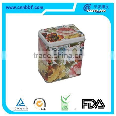 Metal cans tinboxes for chocolate and candies