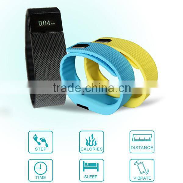 Android and IOS smart phone, tablets OLED Smart Pedometer