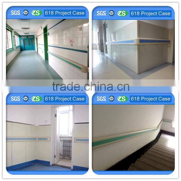 corridor using plastic adjustable stair handrail bracket with TUV