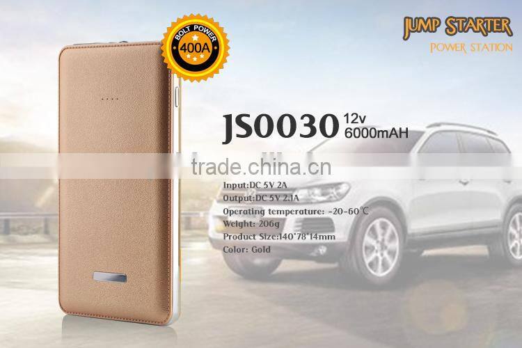 Multi-function emergency start power 6000mAH