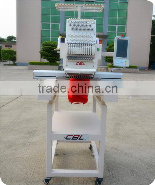 High speed cap, t-shirt and finish garment embroidery machine