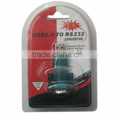 Blue USB to RS232 Adapter