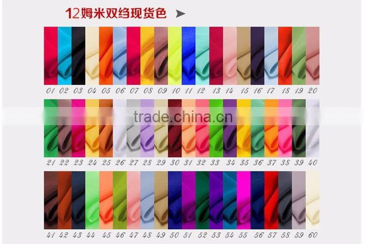 12mm Custom digital printed silk crepe de chine from China