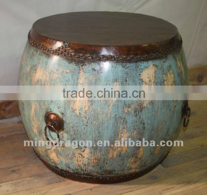 Chinese antique drum