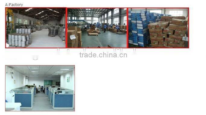 24CM Stainless steel frying pan with silicone heat insulation handle