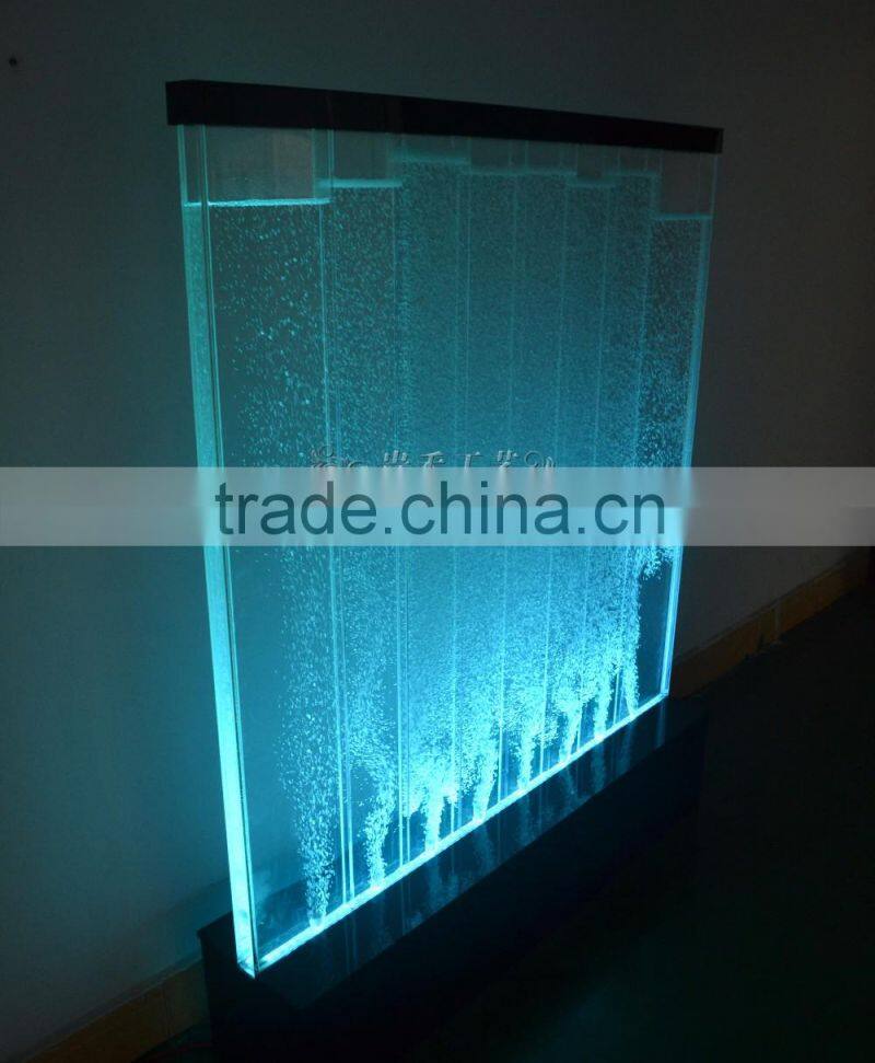 Home acrylic led water bubble wall panel for home decor