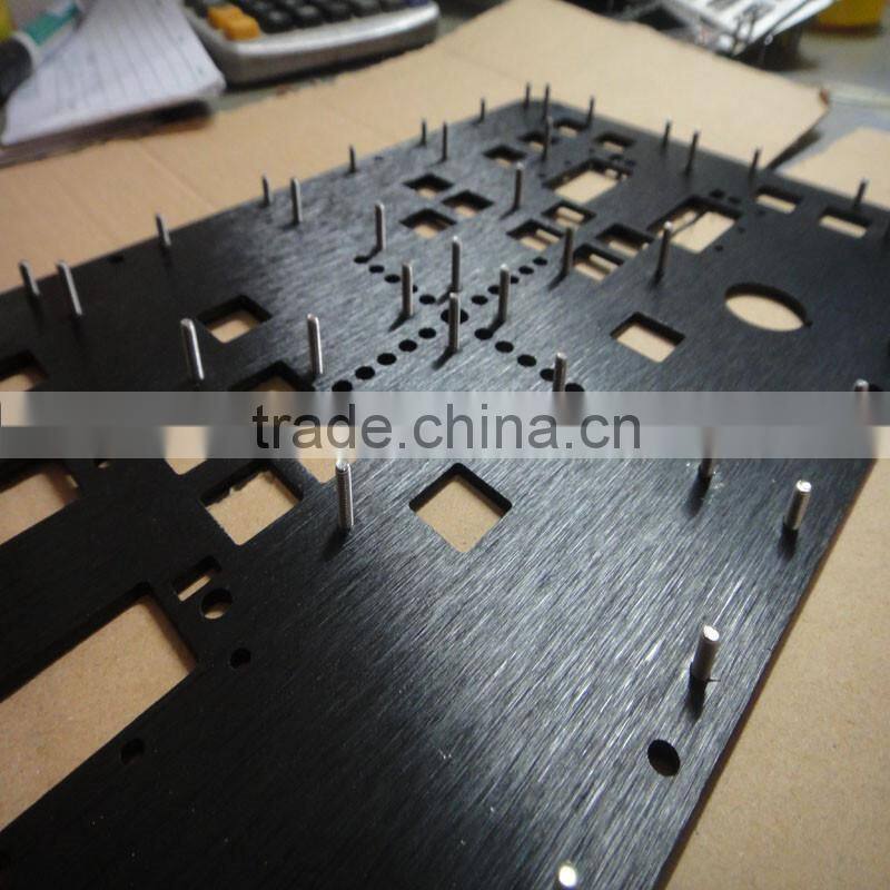 Custom stud powder coating aluminium plate