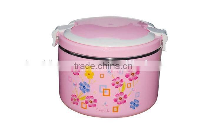 2855 plastic stainless steel hot pot