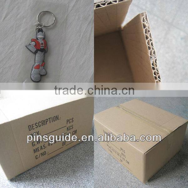 Advertising 2014 Fashion Custom Logo Soft Rubber Lip Balm Keychain For Promotion