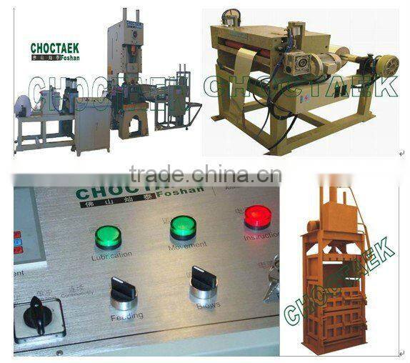 Automatic aluminium foil container production line CTJF-60T