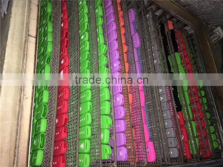 High quality custom oem Food grade silicone vespa parts for key case