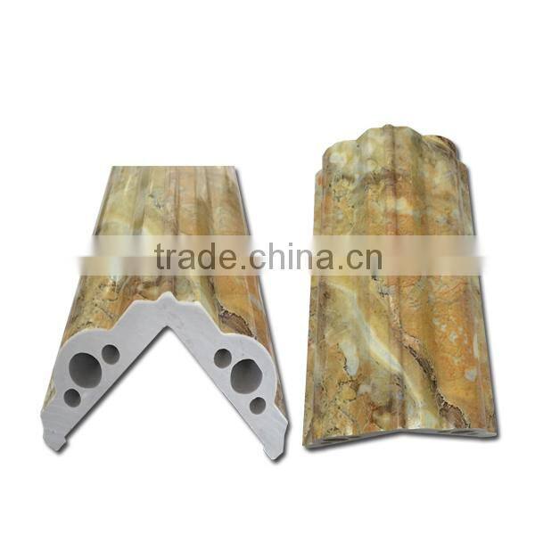 Decorative PVC Stone Marble Edge Line