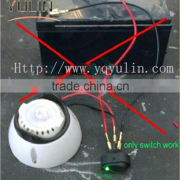 12mm 12VAC yellow led ON OFF Racing Car Switches YULIN