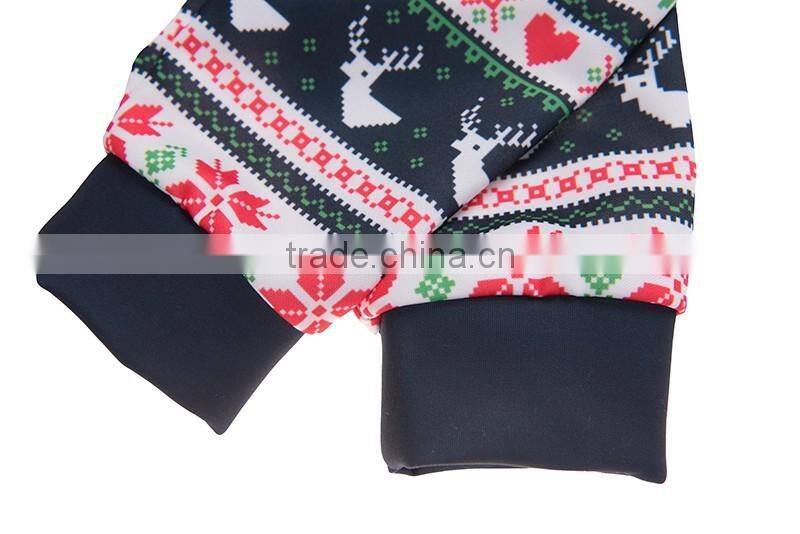 Xmas Online Shopping Digital Print Winter Deer Custom Hoodies