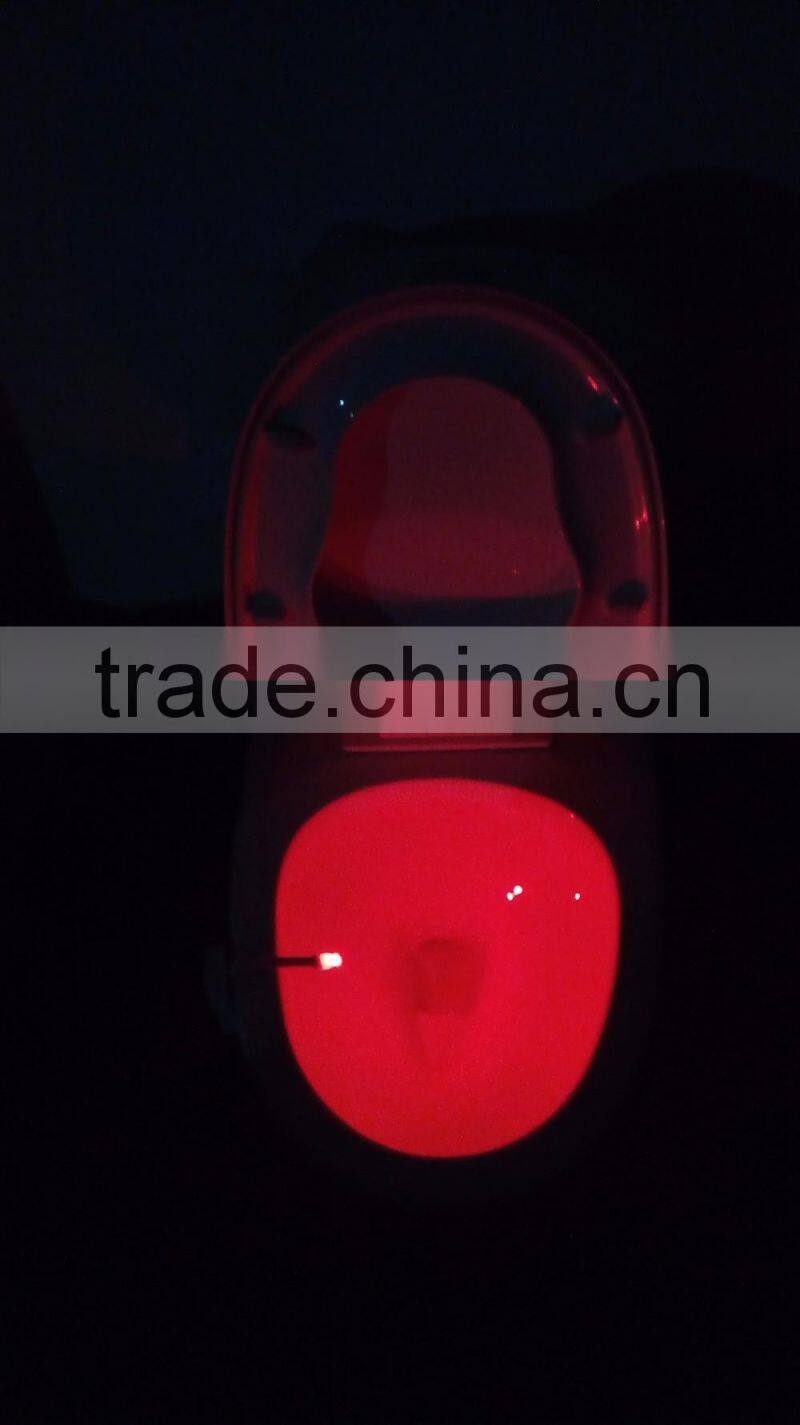 2016 Hight quality sensor led night light Toilet light