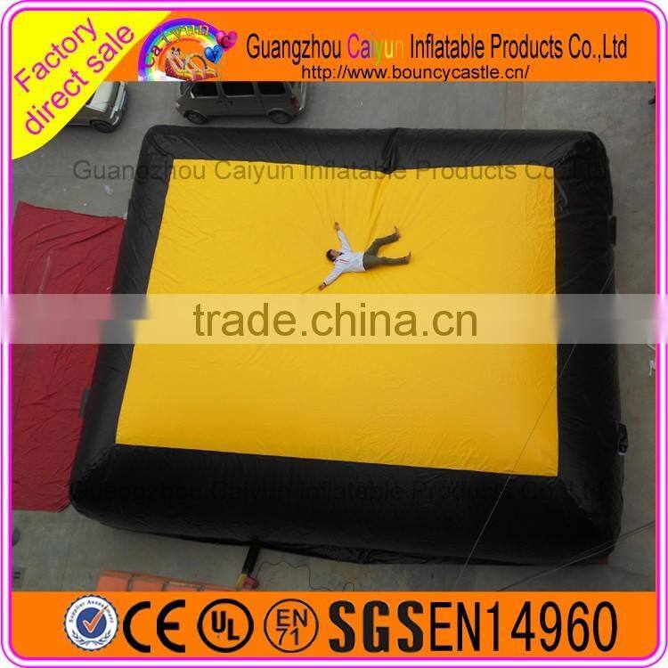 Top sale inflatable big air bag for bike/stunt/snowboard/skiing