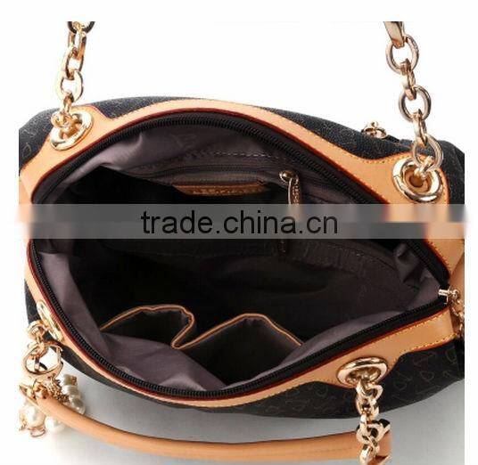 2014 fashion women hand bag leather