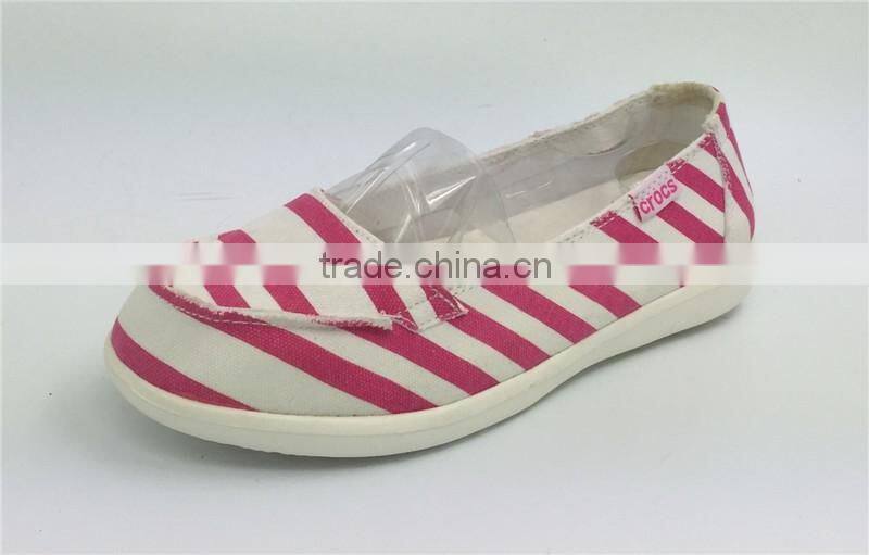 alpargatas women shoes with canvas upper and EVA outsole