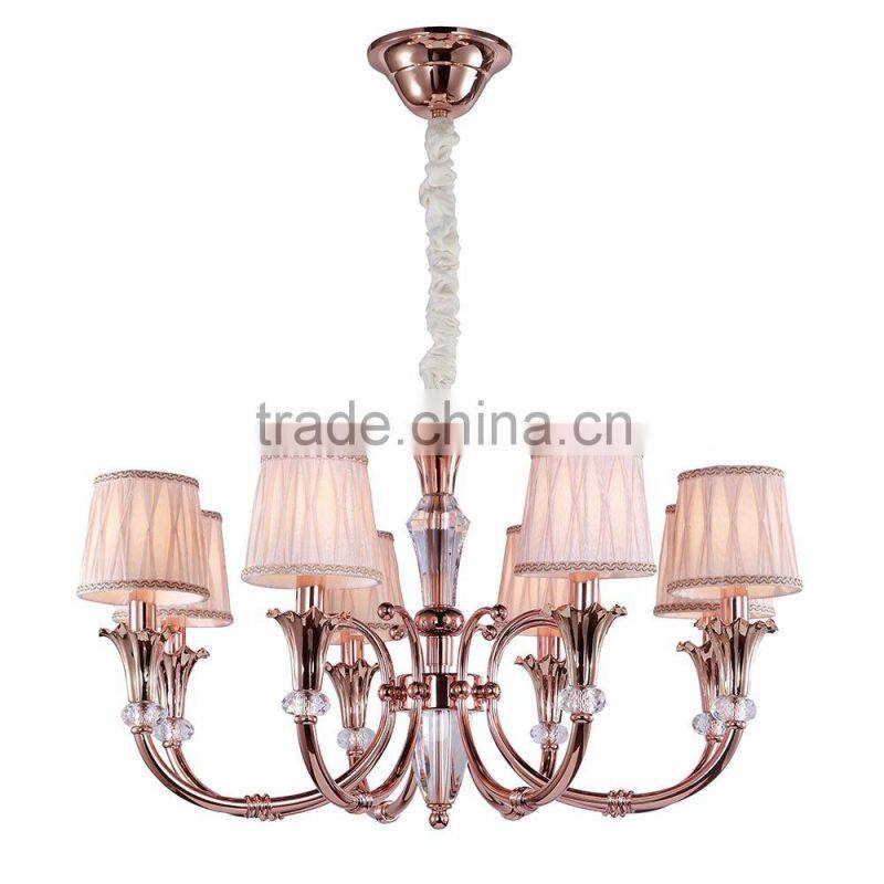 2015 new led wrought iron chandelier in china