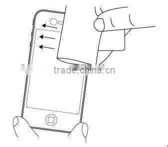 Back and front screen protector for samsung galaxy anti-scratch anti-dust and waterproof