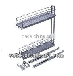 TKK kitchen metal side pull out basket