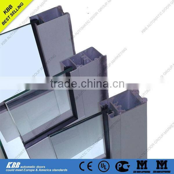 sliding door closer with aluminum frame