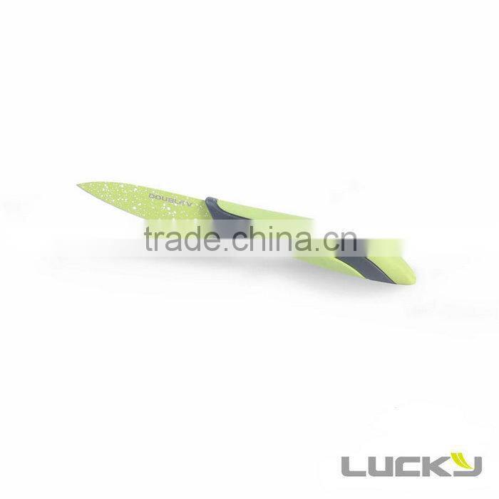 Guangdong manufacturer High Quality Stainless Steel color knife set