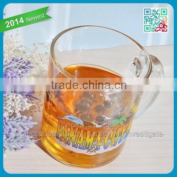 Snack Time Drinking Tea Glass Cup Top Quality Tableware Tea Glass Mugs
