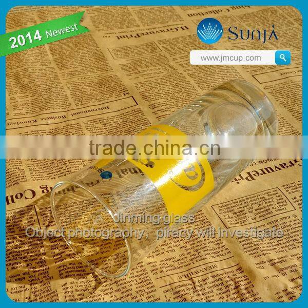 Top quality custom drinking cup cheap price wholesale cup glass promotional glass