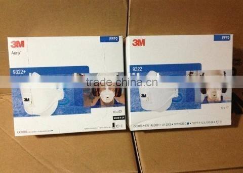 3M 9322+ Aura FFP2 particulate respirator